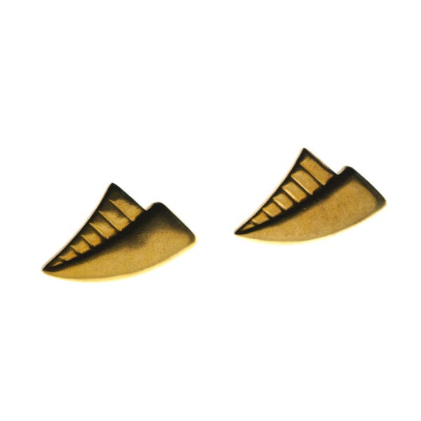 Arrow-Studs-Gold