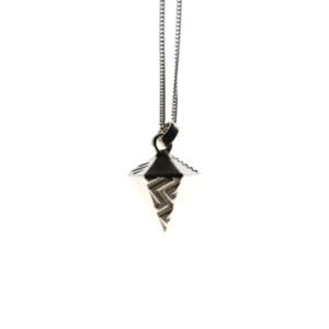 Aztec Diamond Pendant (Silver)