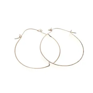 Hatched-Hoops-Silver