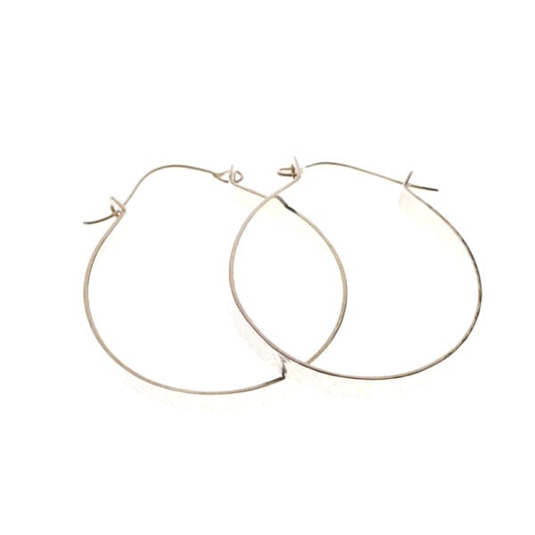 Hatched-Hoops-Silver