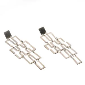 Loom-Studs-Silver