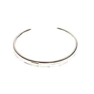 Patchwork-Cuff-Silver