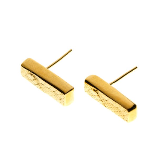 Snakeskin-Studs-Gold