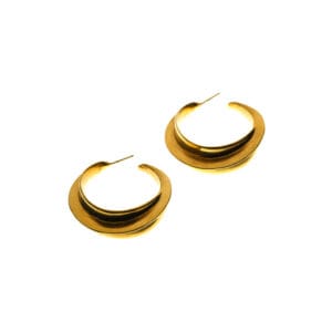 Chunky Vintage Hoops (Gold)