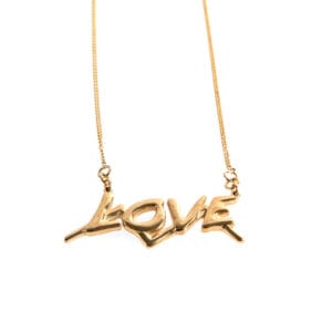 Mountain of Love Necklace (Gold)