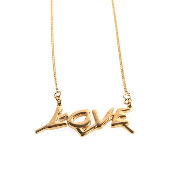 Love-Gold Mountain of Love necklace in gold