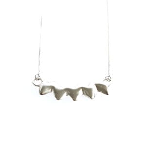 Zigzag Necklace (Silver)